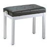 Image de Stagg PB36 WHM SBK - Banquette Blanc Mat + Skai Noir