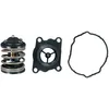 Image de GATES TH47487K1 Thermostat d'eau avec boîtier avec joints 87°C Compatible avec BMW 3 Berline E90 3 Touring E91 5 Berline E60 1 5 portes E87 3 Coupé E92