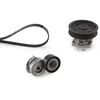 Image de GATES KP26PK1183 Pompe à eau + kit de courroie d'accessoire avec pompe à eau Avant du véhicule noir