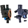 Image de GATES TH40583G1 Thermostat d'eau avec boîtier avec joints 83°C Compatible avec OPEL Vivaro A Van X83 Vivaro A Combi X83 Vivaro A Camion plate-forme/Châssis X83, RENAULT Trafic II Van FL, NISSAN