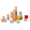 Image de Cubes et formes en bois Scratch (22 pièces Leste pour Chariot de