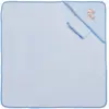 Image de Nattou Serviette De Bain À Capuche Et Gant De Toilette Raton Laveur Bob, 75 x 75 cm, Jim Et Bob, Bleu