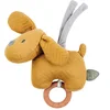 Image de Nattou Mini-Peluche Musicale, Chien Charlie, avec Boîte à Musique intégrée, 17 cm, Végétalien, Jacquard, Coton/Polyester, Caramel
