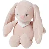 Image de Nattou Mini-Peluche en polyester, Pomme le Lapin, Hochet intégré, Env. 20 cm, Alice et Pomme, Rose poudré