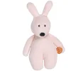 Image de Nattou Doudou Hochet en Coton et Polyester (Tissu Éponge), Lapin Bonnie, Compagnon Dès La Naissance, Environ 30 cm, Susie et Bonnie, Rose