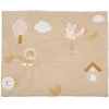 Image de Nattou Tapis d'éveil avec différentes Activités, En polyester, Lion, Rectangulaire, Env. 100 cm, Flo, Oli & Ernest, Ernest Marron clair