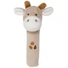 Image de Nattou Hochet Stick Girafe Luna en Polyester, Avec Couinement, Environ 16 cm, Luna et Axel, Beige/Blanc