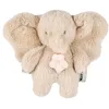 Image de Nattou Mini boîte à musique en peluche à poils longs, éléphant, berceuse « La-Le-Lu », avec anneau, env. 20 cm, 100% polyester, pour fan, sable