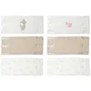 Image de Nattou Lot de 6 protège-Lits en Coton et Polyester - Rembourrage en Coton/Polyester - pour Fan - Beige/Blanc