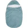 Image de Nattou Chancelière ouatinée, pour siège-Auto, siège bébé et Poussette, 70 x 44 x 5 cm, Polyester, Lapidou, Turquoise/Blanc