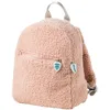 Image de Nattou Sac à Dos en tissu doux, Petit sac à dos avec fermeture éclair pour les jeunes enfants, 23 cm, Lapidou, Polyester, Rose
