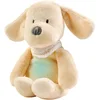 Image de Nattou Peluche Veilleuse Chien, Sleepy, 7 Teintes Naturelles, Boîte à Musique intégrée, Batterie Rechargeable USB, 19,3 x 11 x 30,5 cm, Végétalien, Peluche/Polyester, Vanille