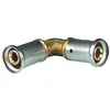 Image de Coude multicouche laiton à sertir HENCO 90° 26x26 mm - 1P-2626