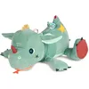 Image de Lilliputiens Joe Le Dragon Maxi Peluche Range Secret, Jouet d'Éveil, Dès 6 Mois, 85 cm, avec Stella Le Faon Peluche Sonore Incluse