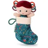 Image de Lilliputiens - Décoration féérique et festive avec Joy le lutin de Noël - Peluche décorative espiègle et lumineux - Pour émerveiller petits et grands - Chaussette magique avec peluche de noel - 83499