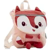 Image de LILLIPUTIENS - Sac à dos doux pour enfants - Alice la Renarde - Confortable et ludique avec détails colorés - Parfait pour la crèche et les sorties - Stimule l’imagination - Dès 10 mois - 84484