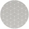 Image de Tapis d'extérieur 120 cm ESSA coloris gris