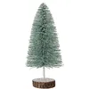 Image de J-Line décoration Sapin De Noël Paillettes - Plastique - Vert Clair - Large