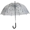 Image de Le Monde du Parapluie - Parapluie cloche - Ouverture automatique noir/argenté OS
