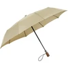 Image de Le Monde du Parapluie - Parapluie compact ouverture automatique beige OS