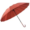 Image de Le Monde du Parapluie - Parapluie long ouverture automatique rouge brique OS