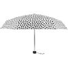 Image de Susino UK - Mini parapluie pliant noir/blanc OS