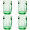 Image de Set de 4 Verres à Boisson Serax | Verrerie Fish & Fish par Paola Navone | Verres à Eau 40 cl Vert Clair | Essentiels pour la Maison, Set de Cuisine