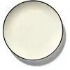 Image de Assiettes Ann Demeulemeester - Set de 2 Serax Blanc taille unique