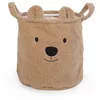 Image de Panier de rangement Teddy Brun 30 x 30 cm - Childhome