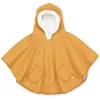 Image de Poncho chaud Teddy Ocre - Bemini