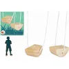 Image de Egmont Toys Wooden Walking Bobins - Jeu d'adresse - Jouet d'extérieur