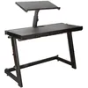 Image de Ibiza - DS20 - Support Professionnel pour DJ réglable - Housse de Transport Incluse - Noir