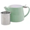 Image de Point-Virgule - Théière - Avec infuseur à thé - Vert sauge mat - 500ml