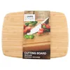Image de Point-Virgule Planche à découper, planche à découper en bois, accessoire de cuisine pour couper le pain, la viande, les fruits et les légumes, 28x20x0.8cm