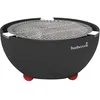 Image de Barbecook Joya barbecue de table avec set de 4 pinces en inox, noir, 31x16cm