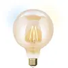 Image de LUTEC Ampoule LED à filament de la série IDual. Attention : sans télécommande, le produit ne peut pas être utilisé. Aussi lumineux que 60 W, 9 W, ambre