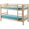 Image de Vipack Lit superposé PINO en Bois Massif de pin scandinave - Hauteur 140 cm - Échelle réversible - Sommier à Lattes Inclus - Convient pour Matelas 90 x 200 cm