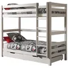 Image de VIPACK PICOOLLA14 Pino Bunk Sleeper 210 x 182 x 105 cm Lying Surface 90 x 200 cm Solid Pine White Varnished
