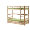 Image de VIPACK PINO LIT Mezzanine ET Housse Fire Rescue Nature, Pin Massif