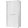 Image de Vipack LEKL1214 Lewis Armoire avec 2 Portes Bois Blanc 200 x 100 x 59 cm