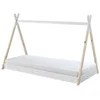 Image de VIPACK Bed, Pin, White_Natural, Single