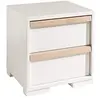 Image de Vipack NIGHTSTAND, Particle_Board, White, 48,1 x 48,8 cm