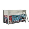 Image de Vipack Scott Lit Mezzanine et Rideau Pet Shop