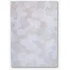 Image de CORAL DESIGN - TAPIS STRUCTURÉ MEDITATION - Fabriqué en Belgique - Tissage plat Jacquard Mécanique - Finition Main - Antidérapant Naturel - 100% Polyester - Blanc Oyster - 200 x 280 CM