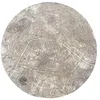 Image de Tapis de Salon tissé Plat - Cities Collection - Space Trip - 240 x 240 cm - Style Graphique Artistique, Inspiré des Anciennes Cartes - Décoration Visuelle Moderne