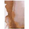 Image de Tapis de Salon tissé Plat Lagoon - Meditation Collection - Chestnut - 240 x 340 cm - Design inspiré des Taches d'encre, Teintes Chaudes et Naturelles évoquant la Terre et la mer