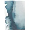 Image de Tapis de Salon tissé Plat Lagoon - Meditation Collection - Inkjet - 240 x 340 cm - Design inspiré des Taches d'encre, Teintes Profondes et Naturelles évoquant l'encre et la Mousse