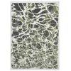 Image de Tapis de Salon tissé Plat Swim - Meditation Collection - River - 240 x 340 cm - Design Cyanotype inspiré de la fluidité de l'eau, Reflets Brillants, Effet Tactile avec Fil Blanc flammé