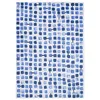 Image de Tapis de Salon Cobblestone Craft Collection 280x390 cm - Amparo Blues - Motifs Abstraits avec Dégradés, Texture Unique, Design Artistique