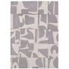 Image de Tapis de Salon tissé Plat Papercut - Craft Collection - String - 240 x 340 cm - Design Moderne Bauhaus avec Formes Déconstruites, Tangram, Équilibre Entre Forme et Couleur